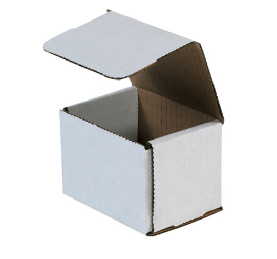 1-400 CHOOSE QUANTITY 4x3x2 Corrugated White Mailers Packing Boxes 4″ x 3″ x 2″