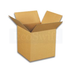 50 6x6x6 EcoSwift Cardboard Packing Moving Shipping Boxes Corrugated Box Cartons