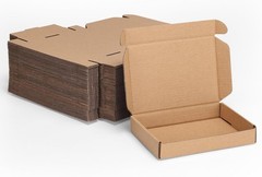 MEBRUDY 6x4x1 Inch Shipping Boxes Pack of 50 Small Cardboard Box