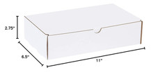 BM1162 11″L X 6 1/2″W X 2 3/4″H, White (Pack of 50)