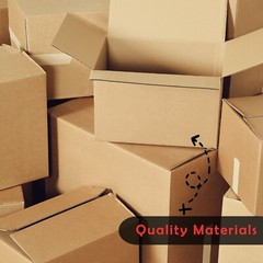 100pcs-4x4x4 Cardboard Paper Boxes Mailing Packing Shipping Box-Economic Grade