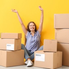 Corrugated Boxes 18 x 12 x 14″ ECT-32 Brown Shipping/Moving Boxes 25 Boxes