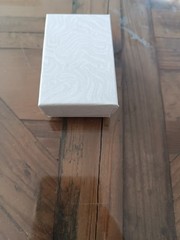 Lot Of 50 Deluxe White Mini Cardboard Boxes With Protective Padding