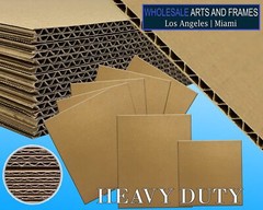Corrugated Cardboard Sheets 4mm – 3/16″ Small Sizes, Arts and Crafts & Packaging