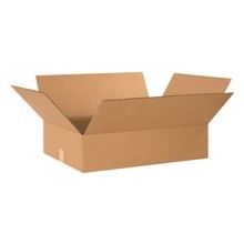 24 x 18 x 6″ Flat Corrugated Carton Boxes-Pack of 20