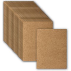 200 PCS Corrugated Cardboard Sheets 4×6 Inch Rigid Light Shipping Dividers
