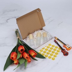 8×5.5×1.6 inches Shipping Boxes Set of 25, White Corrugated Cardboard Box Lit…