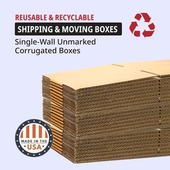 5 Pack Electric Guitar Cardboard Box Side Loading Corrugated 18″ L X 6″ W X 45