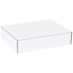 BOX USA BML13103 Literature Mailers, 13 x 10 x 3, White (Pack of 50)