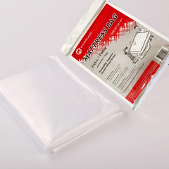 2 Pack Twin Full Mattress Bags for Moving Storage Clear Plastic Cover 54×87″