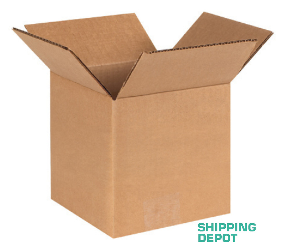 100~ 8x8x8″ Cardboard Corrugated Boxes Cube Great up to 65 lbs by Shipping Depot