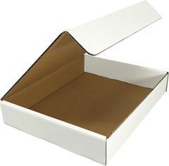 Sturdy Mailer Shipping Boxes, Corrugated Cardboard for Packing and Mailing, Tape
