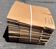 Lot of 24 Cardboard Boxes 4x4x4 Small Shipping Moving Packing Box ASTM D5118
