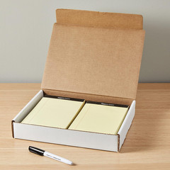Sturdy Mailer Shipping Boxes, Corrugated Cardboard for Packing and Mailing, Tape