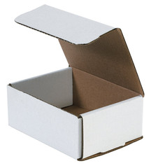 White Corrugated Cardboard Mailing Boxes, 11 1/2″ X 3 1/2″ X 3 1/2″, Pack of 50,