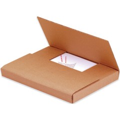 50-Pack Kraft Easy-Fold Mailers 10.25×10.25×1″ ECT-32B – Economical & Versatile