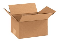 25 Pack Corrugated Moving Shipping Boxes 7x5x4 Cardboard Mailing Packing Boxes