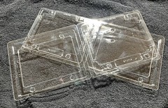 5PCs of 2.5” SSD / HHD Hard Drive ESD Plastic Clamshell