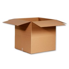 12 1/2 x 12 1/2 x 6″ Multi-Depth Kraft Corrugated Boxes 25/Case