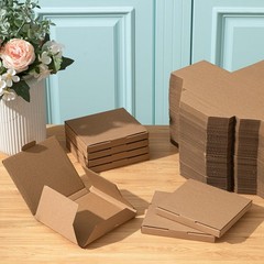 100 Pcs 5 5/8″l x 5″w x 7/16″h Cd Mailer Box Cd Shipping Boxes Corrugated Mai…
