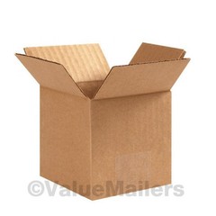 100 Boxes 50 each 6x6x4, 6x6x6 Shipping Packing Mailing Moving Corrugated Carton