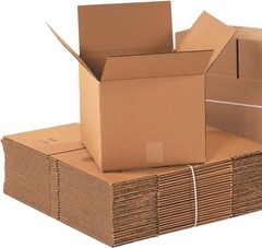 12 x 12 x 12 Shipping Boxes Moving Boxes Corrugated Kraft 25/Bundle 25/Pack