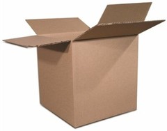 12″ x 12″ x 8″ Cardboard Corrugated Boxes, 65 lbs Capacity, ECT-32, Lot of 25