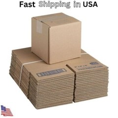 Pen+Gear 6 in L X 6 in W X 6 in H Recycled Shipping Boxes Pack of 30 Pieces…