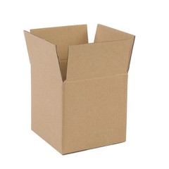 100 Pack 4x4x4 Inches Shipping Boxes Corrugated Boxes Small Paper Boxes Mailers