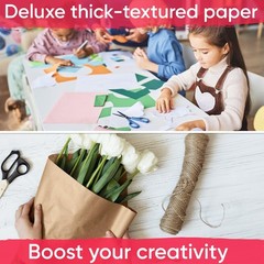 USA Made 36″ x 1200″ Brown Kraft Paper Roll, 45 lbs Thickness, American Quali…