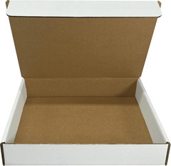 Sturdy Mailer Shipping Boxes, Corrugated Cardboard for Packing and Mailing, Tape