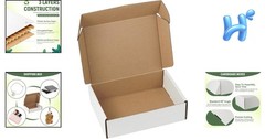 Elegant 7x5x2 Shipping Box Set of 3 – Eco-Friendly Corrugated Cardboard
