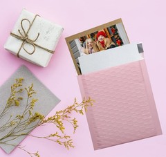 50 Packs 6×9 inches Cardboard Sheets, Premium White Corrugated Cardboard Back…