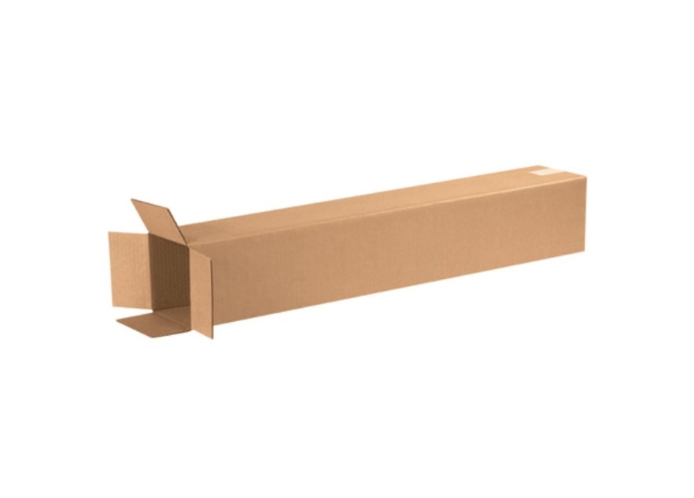 25-100 Pack 6x6x36 Shipping Packing Box Corrugated Kraft Cardboard Carton Mailer