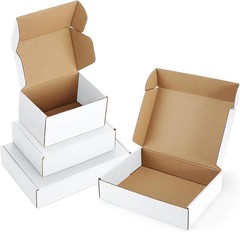 Assorted-Sizes-Shipping-Boxes-45-Pack: 6x4x3 & 7x5x2 & 9x6x2 Small-Shipping-B…