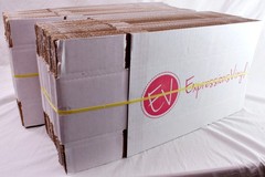 Lot of 50 Boxes 13 x 4 x 4 – Made by Veritiv – Branded Expressions Vinyl – 32ECT