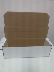 W28 – 6-1/2″ x 4-7/8″ x 2-5/8″ White Corrugated Mailer Packing Boxes 50/bundle