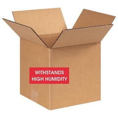 GRAINGER APPROVED 55VG31 PK 25 Shipping Box,8x8x8 in 55VG31
