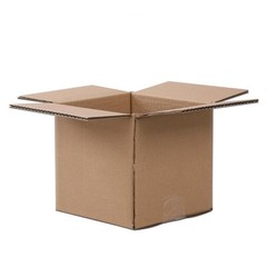 100 PCS 4″x4″x4″ Cardboard Paper Boxes Mailing Packing Shipping Box for FedEx