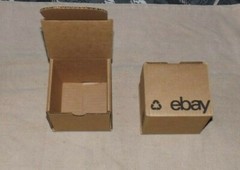 eBay Branded Boxes With Black Color Logo 4″x4″x4″ – Lots of 5’s or 10’s
