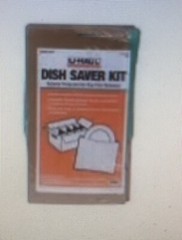 U-Haul Dish Saver Kit Superior Protection For Fine Dishware China New Sealed