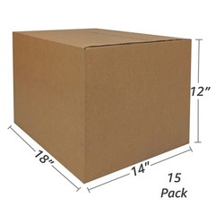 uBoxes Moving Boxes Bundles Medium 18″ x 14″ x 12″ Pack