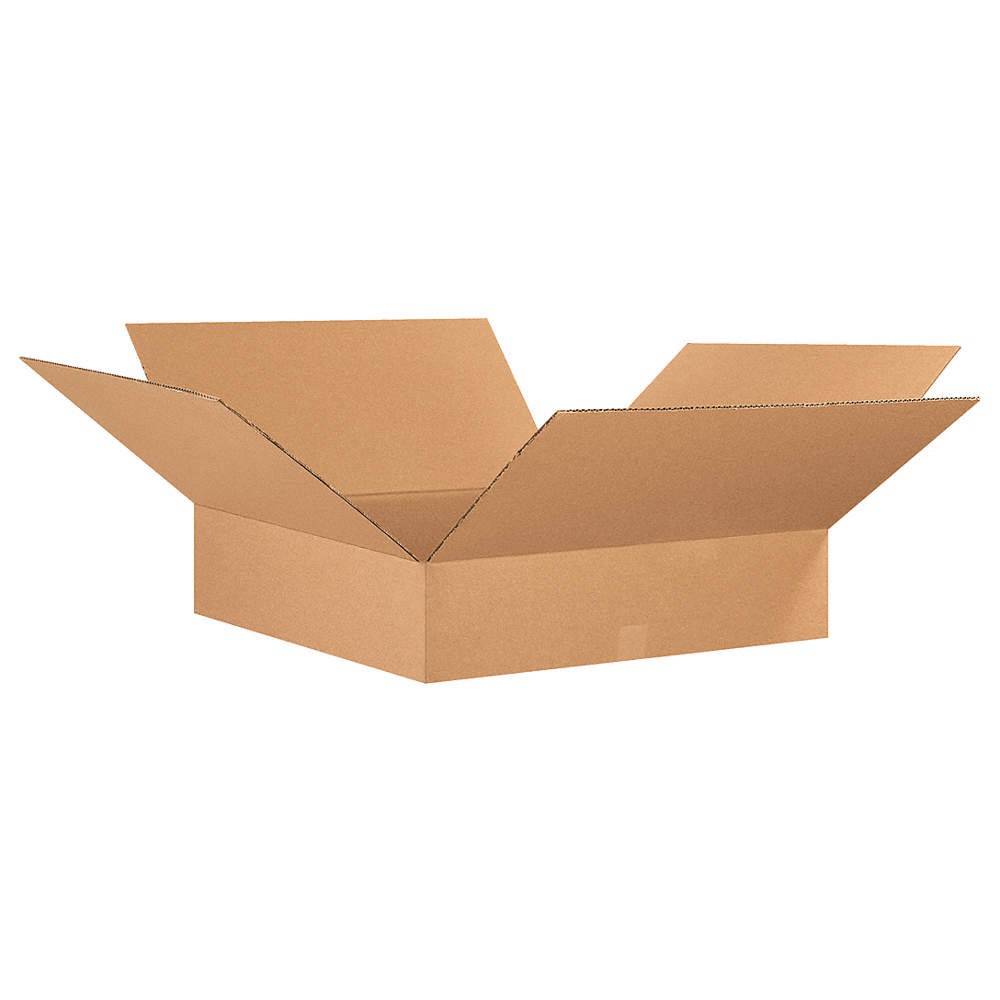 GRAINGER APPROVED 55VJ04 PK 10 Shipping Box,26x26x8 in 55VJ04