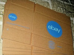 (4) eBay-Branded Premium Quality Boxes 12″ x 6″ x 6″ New