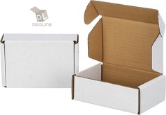 25 Pack 6x4x3 White Corrugated Shipping Mailer Packing Box Boxes 6″ x 4″ x 3″