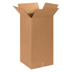14 x 14 x 30″ Tall Corrugated Boxes, ECT-32 Brown Shipping/Moving Box 20/Bundle
