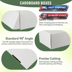 6X4X1 Inches Small Shipping Boxes Set of 25- Brown Mailer Corrugated Cardboard