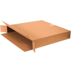 BOX USA 10 Pack of Side Loading Corrugated Cardboard Boxes, 30 L x 6 W x 40 H, K