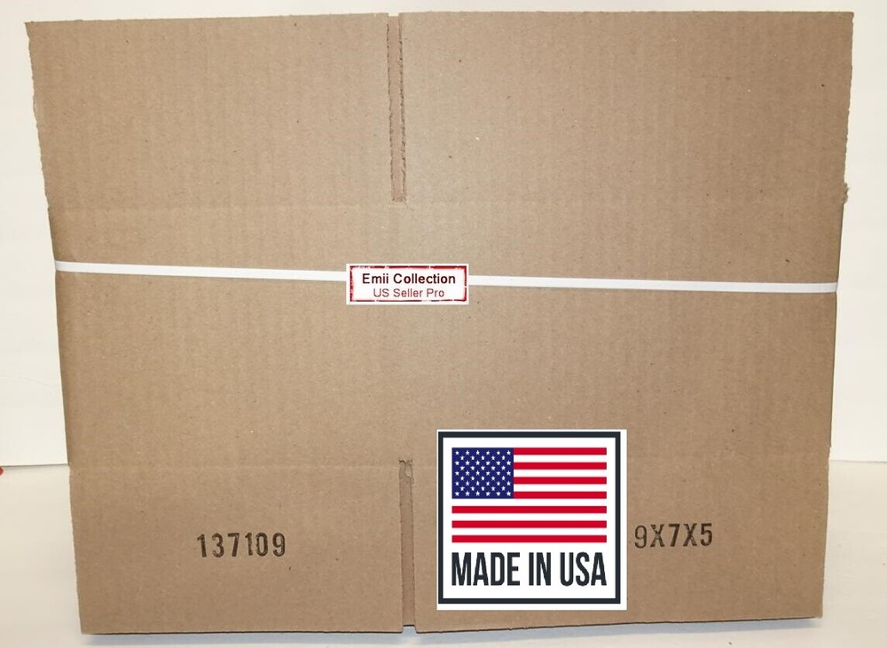 25 of 9x7x5 Shipping Packing Mailing Moving Single Wall Corrugated Box Bundle
