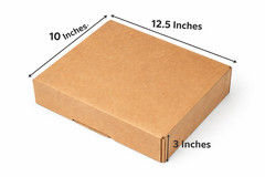 📦LOT OF 50 12 x 10 x 3″ Corrugated Kraft Mail Shipping Box FREE SHIP Cardboard